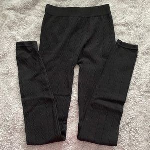 Pink republic super soft knitted legging